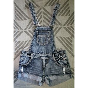 Hippie Laundry Short Overalls